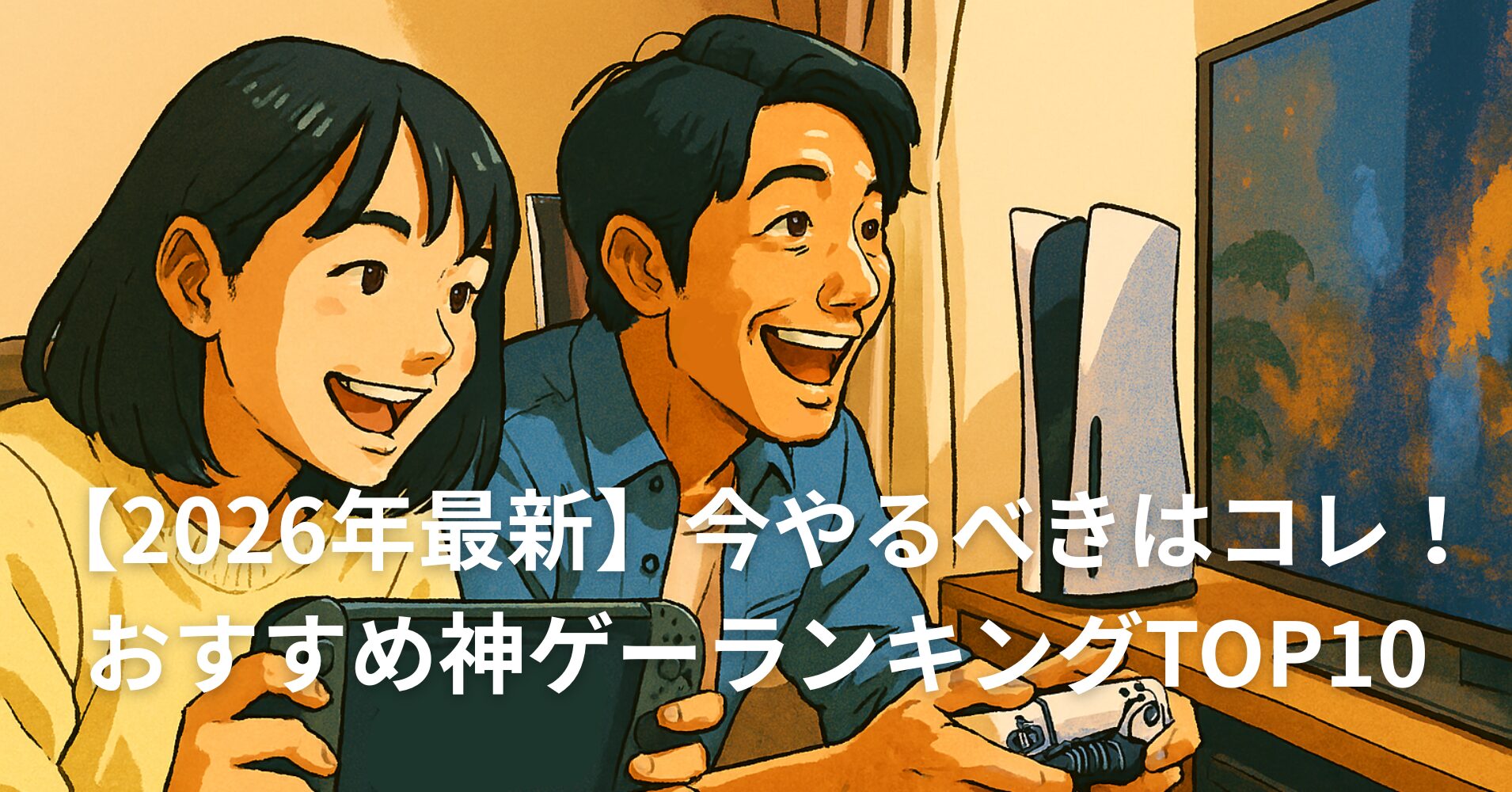 【2026年最新】今やるべきはコレ！おすすめ神ゲーランキングTOP10