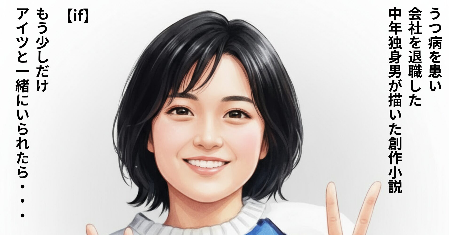 創作小説【if】～もう少しだけアイツと一緒にいられたら～,尾河吉満,中年独身男のお役立ち情報局,LINEスタンプ