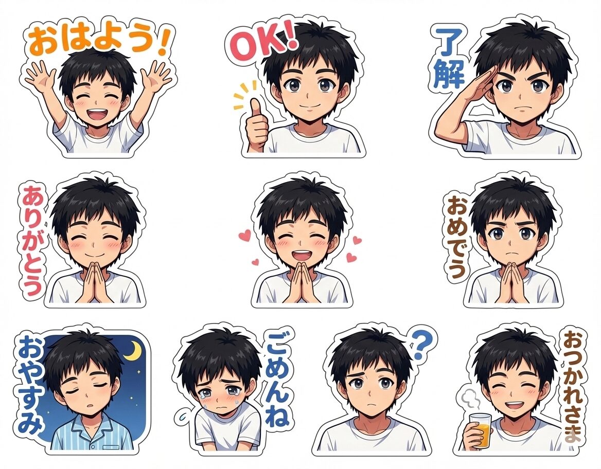 創作小説【if】～もう少しだけアイツと一緒にいられたら～,尾河吉満,中年独身男のお役立ち情報局,LINEスタンプ