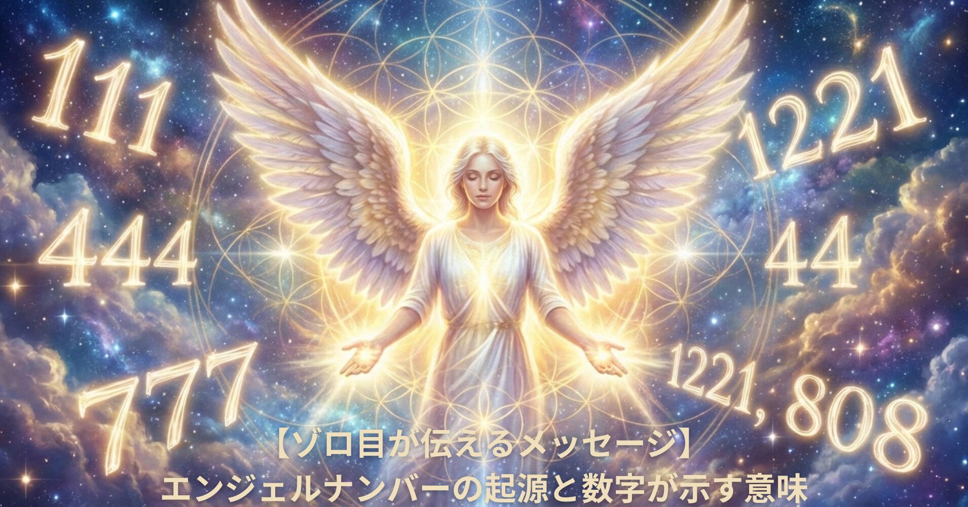 【ゾロ目が伝えるメッセージ】エンジェルナンバーの起源と数字が示す意味