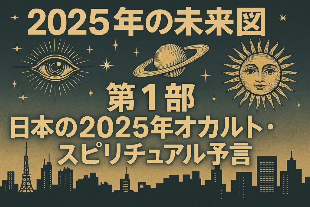2025年に本当に起こるの？ 都市伝説・予言・オカルトを徹底検証 －第1部 日本編－