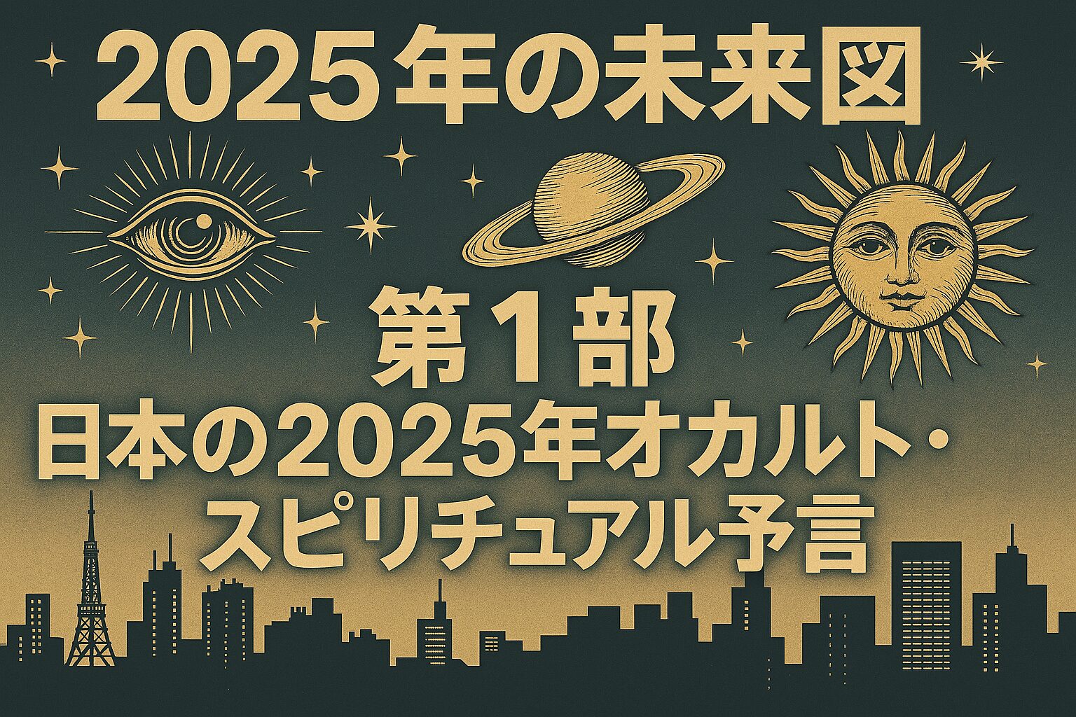 2025年に本当に起こるの？ 都市伝説・予言・オカルトを徹底検証 －第1部 日本編－