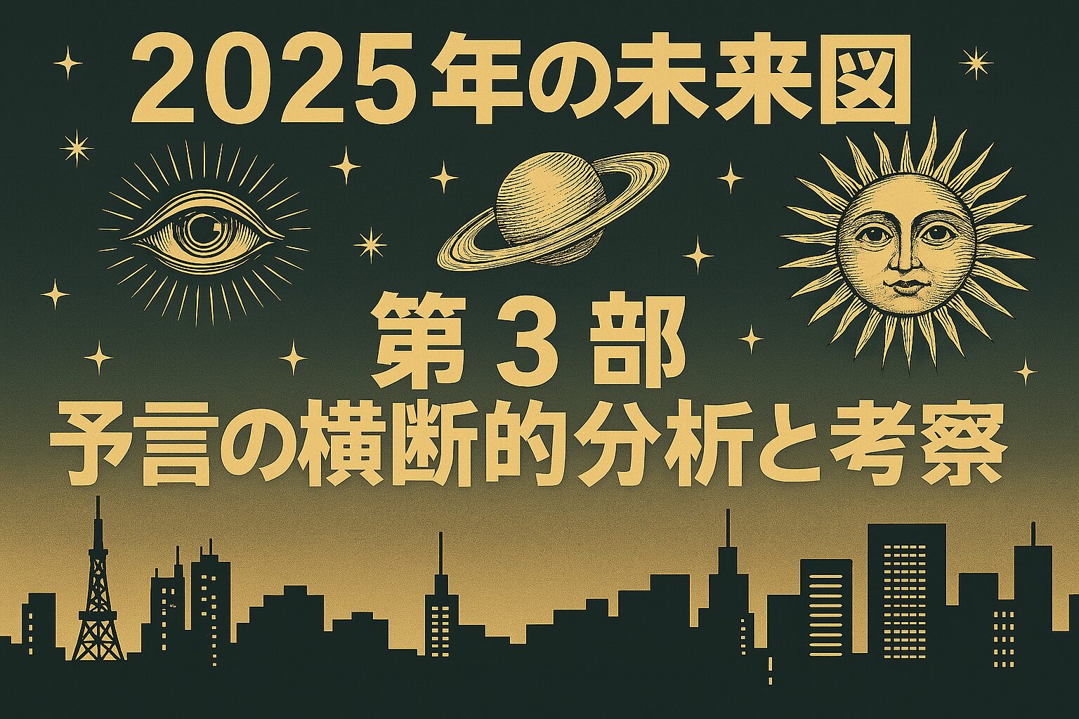 2025年に本当に起こるの？ 都市伝説・予言・オカルトを徹底検証 －第3部 予言の分析・考察－