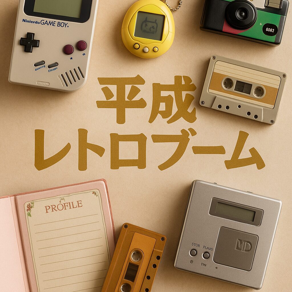 平成レトロブームで再注目！懐かしのアイテム達が語るあの日々！