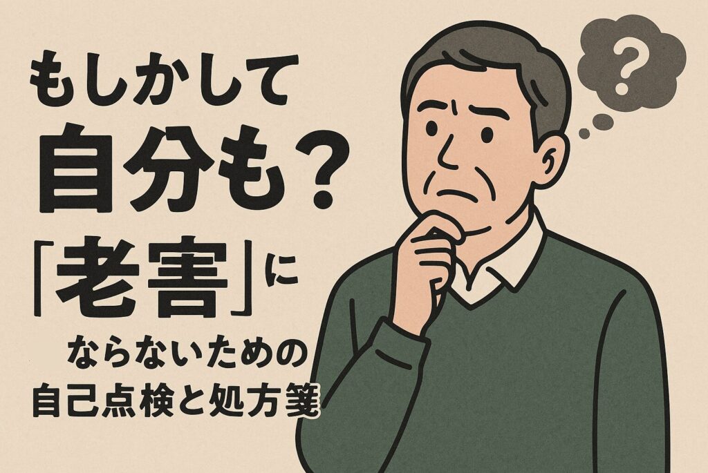 もしかして自分も？『老害』にならないための自己点検と処方箋