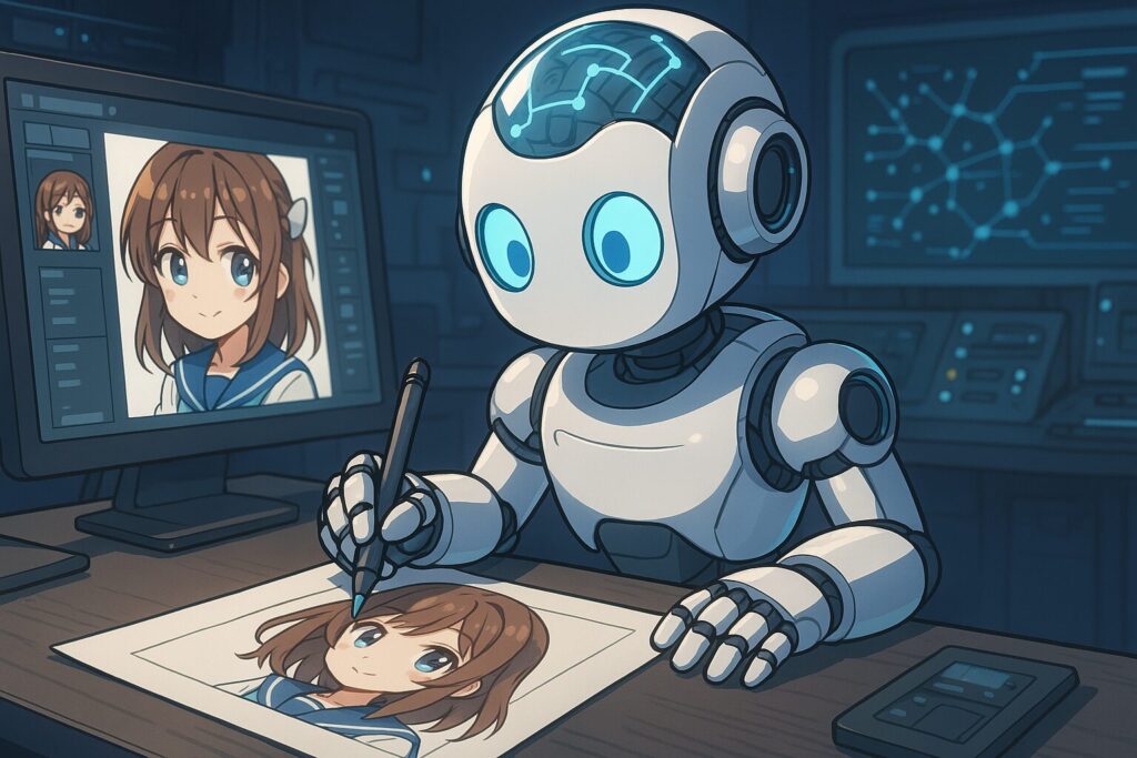 【PixAI（ピックスエーアイ）】アニメキャラクター画像生成