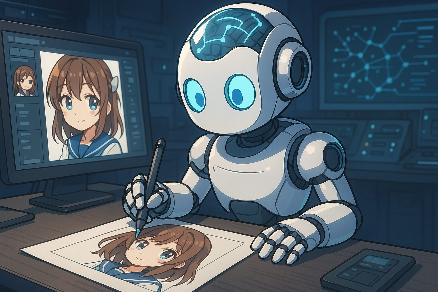 【PixAI（ピックスエーアイ）】アニメキャラクター画像生成