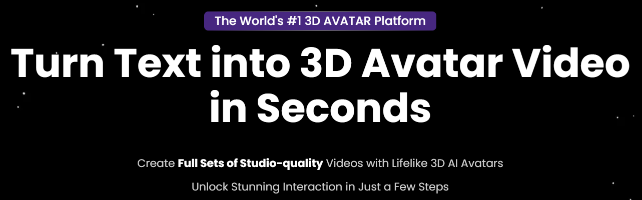 【Rendora（レンドラ）】世界初の3Dアバター動画生成AI