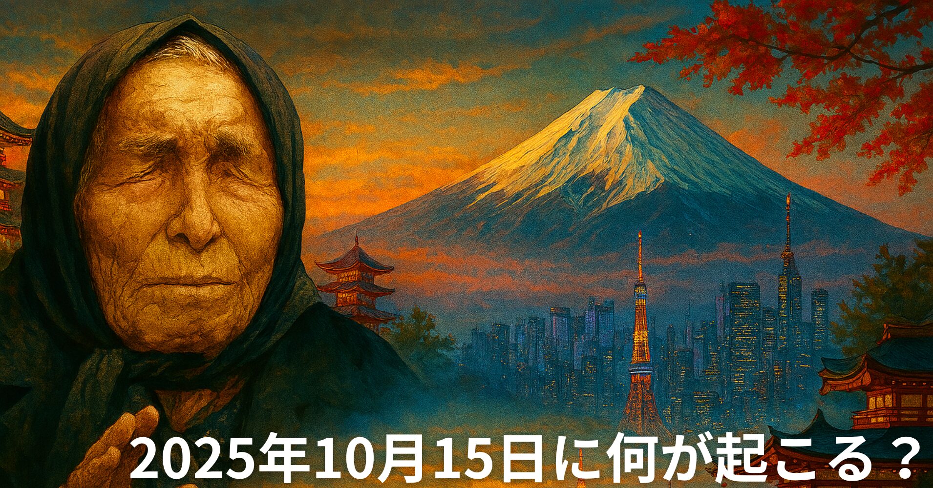 【2025年10月15日】ババ・ヴァンガの予言と日本の転換点