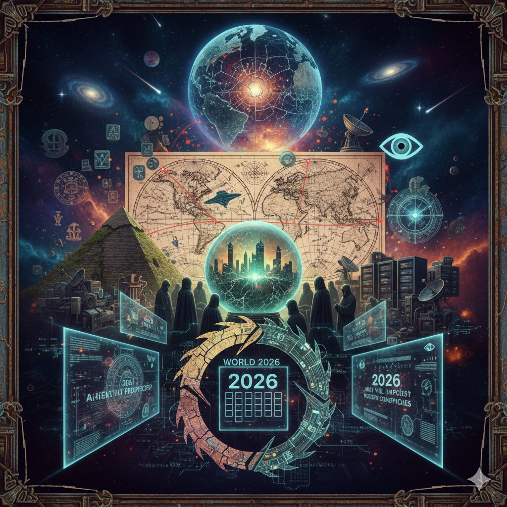 【2026年】世界はどうなる?古代預言から現代の陰謀論まで!