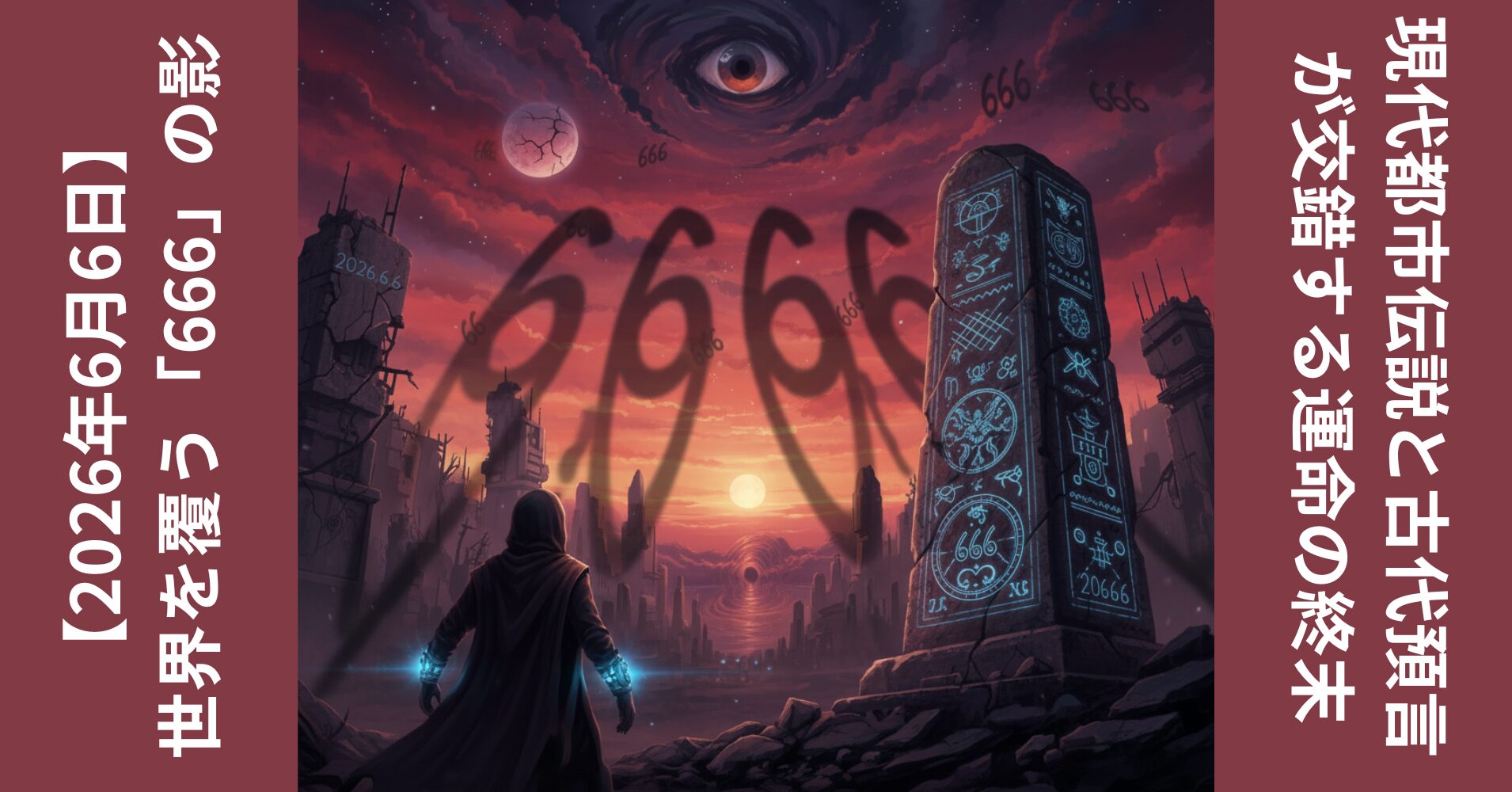 【2026年6月6日】タイムトラベラーと古代預言が交錯する運命の終末