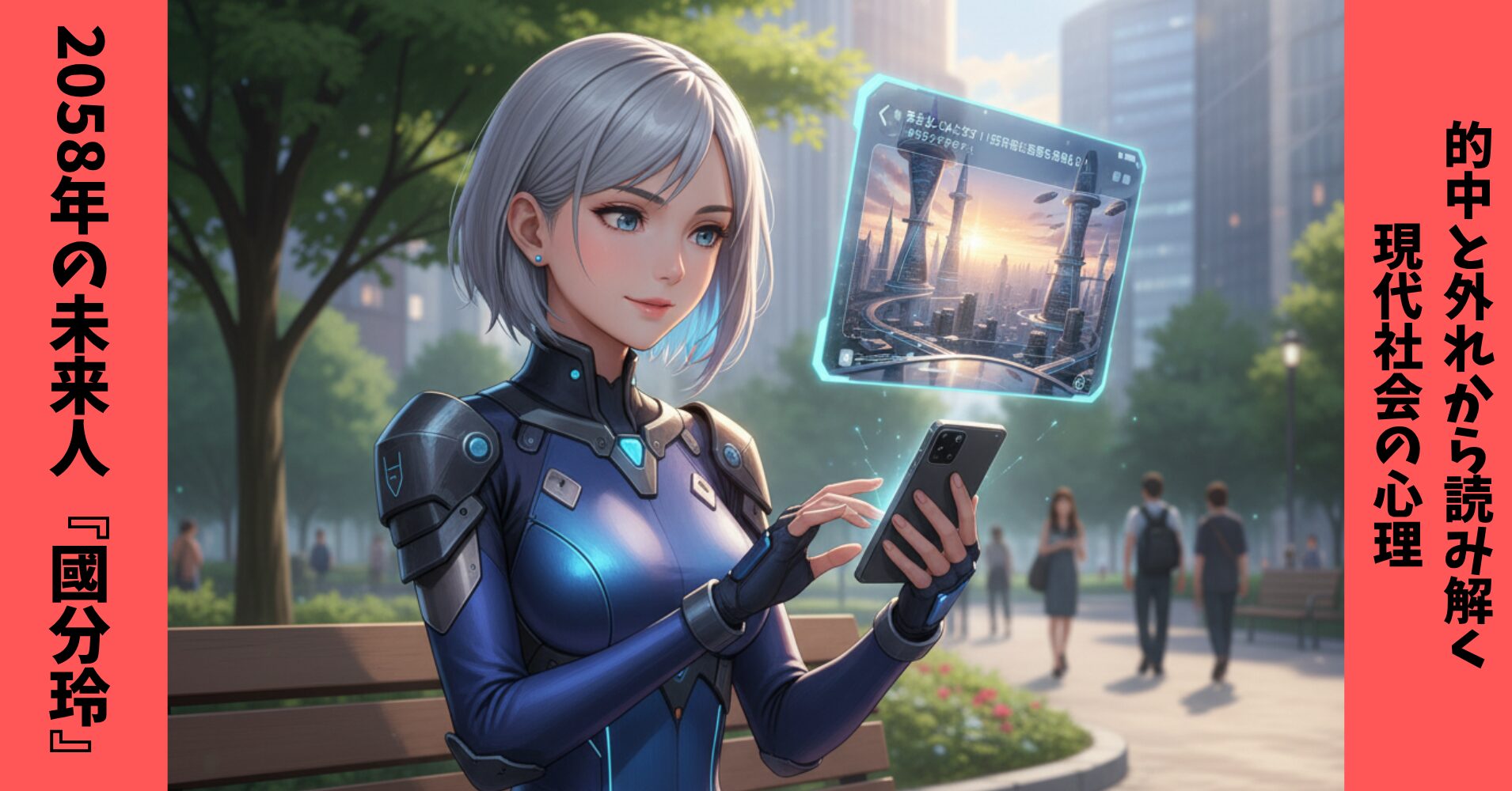 2058年から来た未来人『國分玲』はなぜ人を惹きつけたのか？