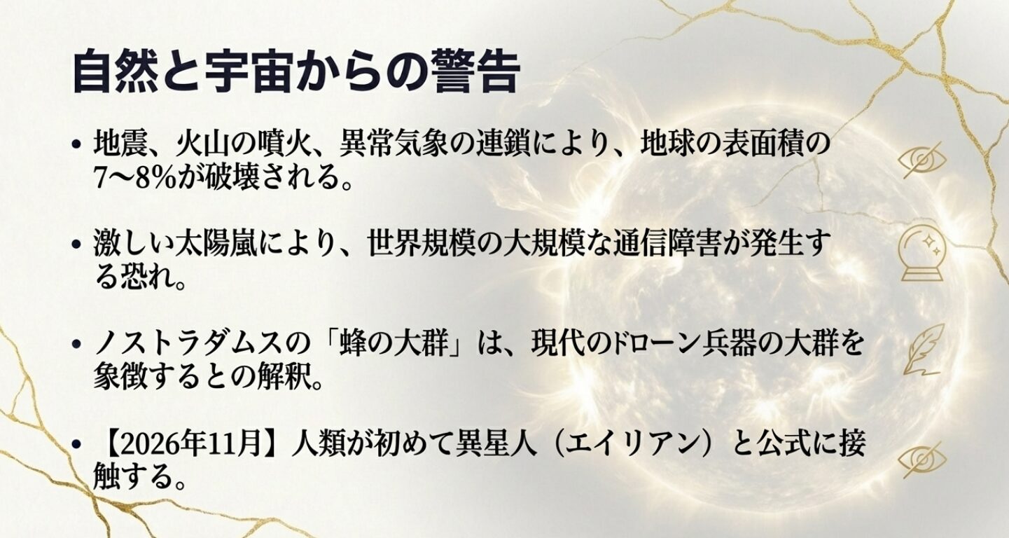 世界の預言者が語る2026年 | 危機と転換の未来像