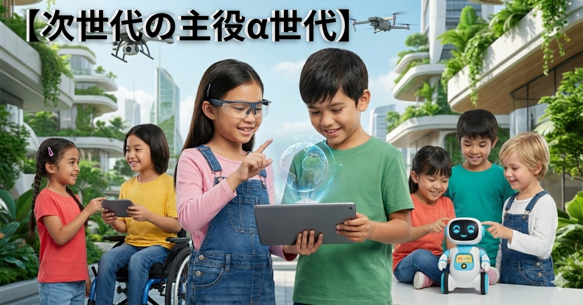 【次世代の主役α世代】Z世代との違いと社会を変える可能性