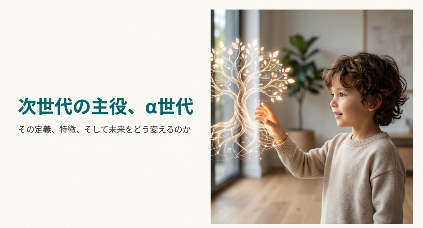 【次世代の主役α世代】Z世代との違いと社会を変える未来
