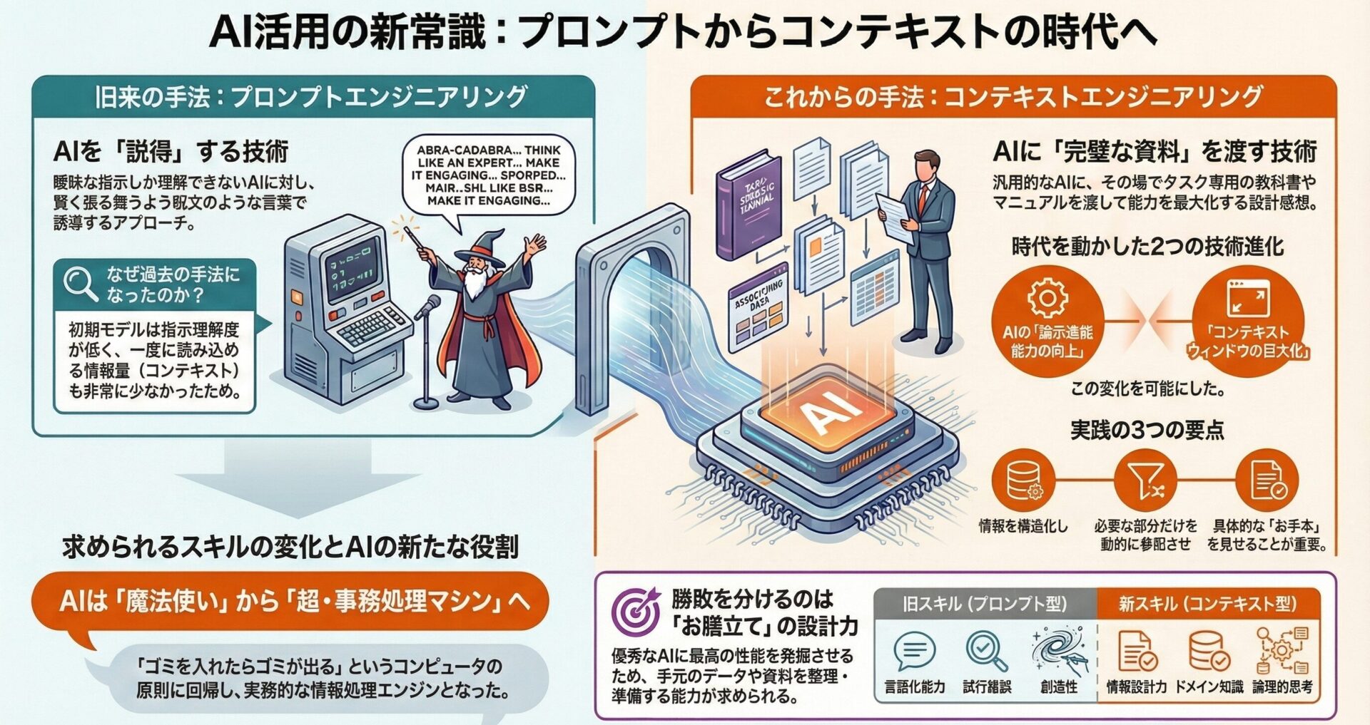 【AI活用術】プロンプトエンジニアリングからコンテキストエンジニアリングの時代へ