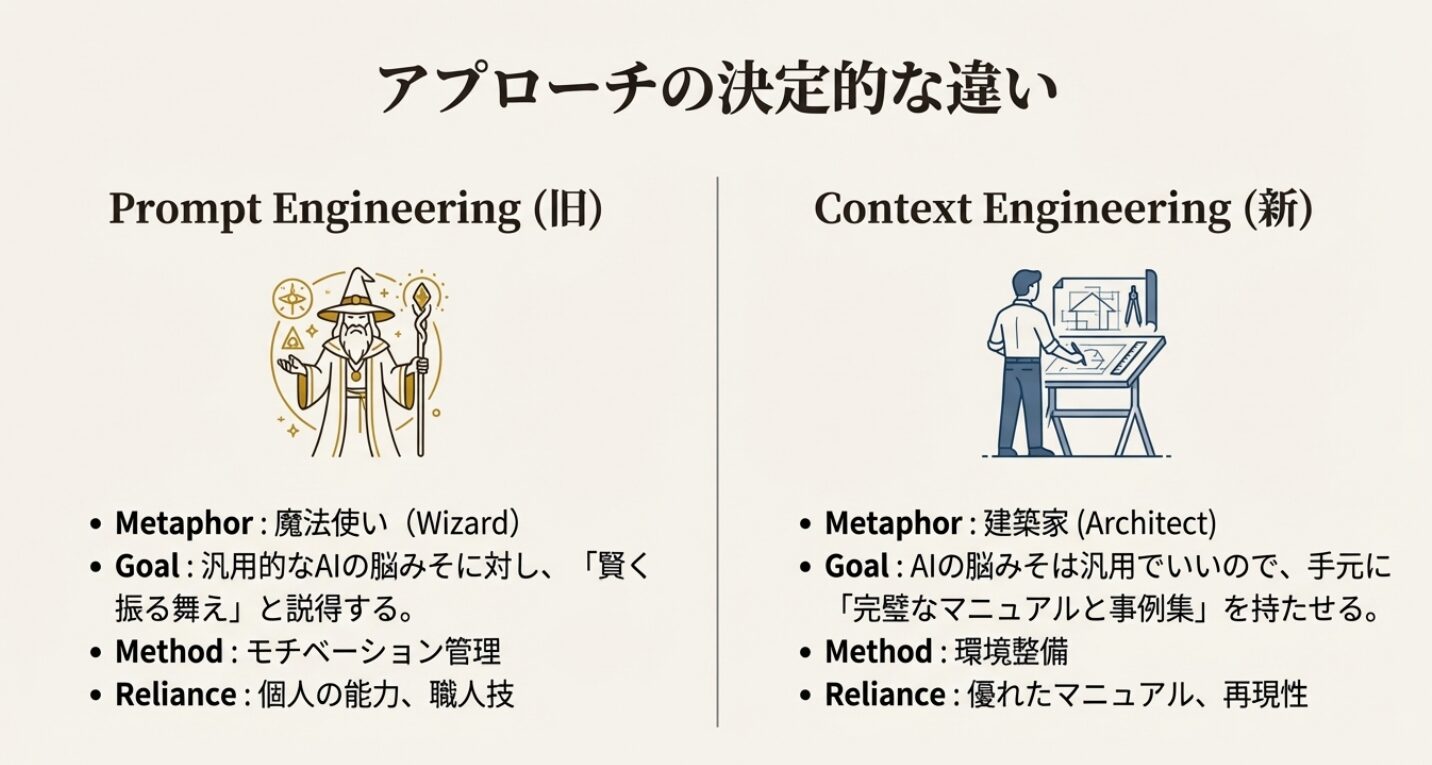 【AI活用術】プロンプトエンジニアリングからコンテキストエンジニアリングの時代へ