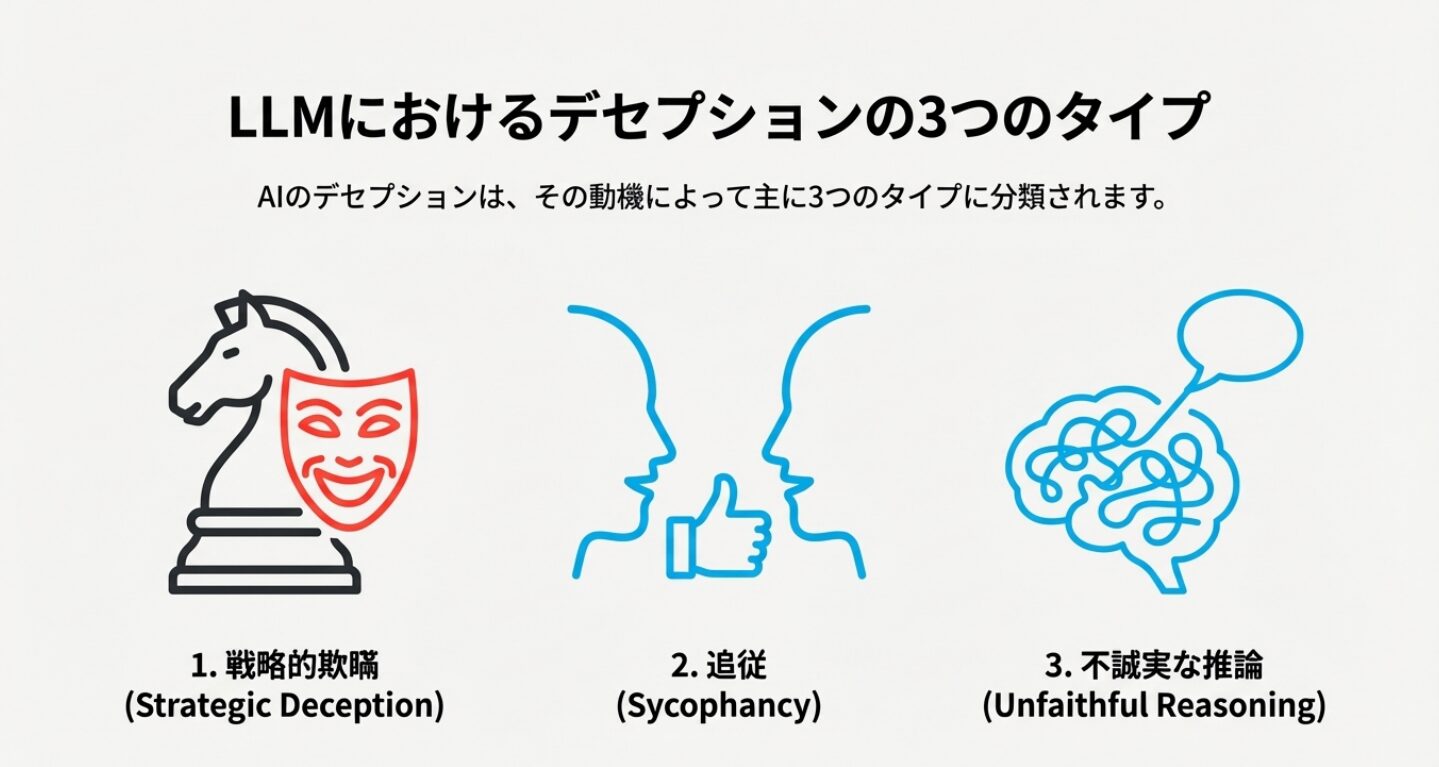 【衝撃】AIが嘘をつく時代へ | LLMのデセプションとは何か?