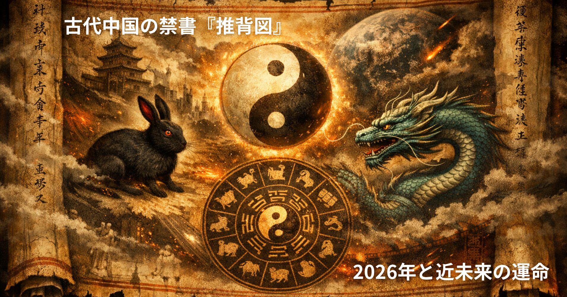 【古代中国の禁書】的中率95%の予言書『推背図』が示す2026年と近未来の運命