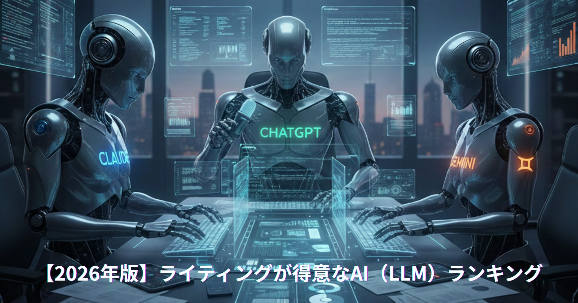 【2026年版】ライティングが得意なAI（LLM）ランキング
