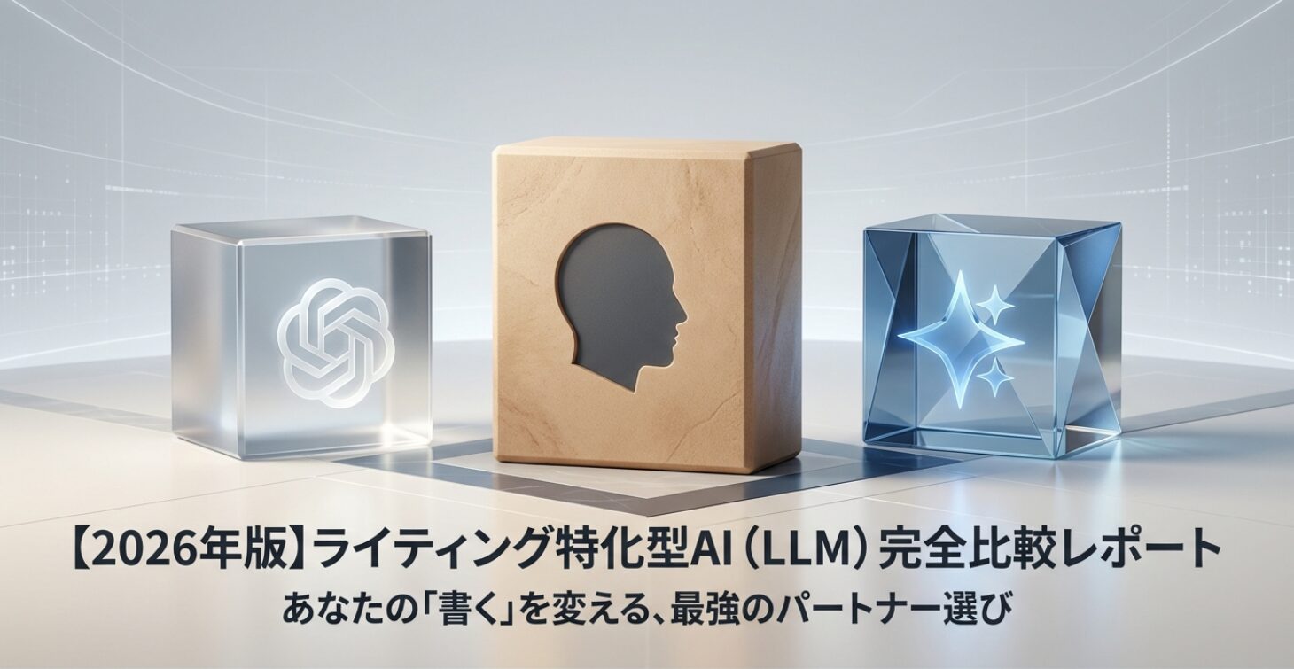 【2026年版】ライティングが得意なAI(LLM)ランキング