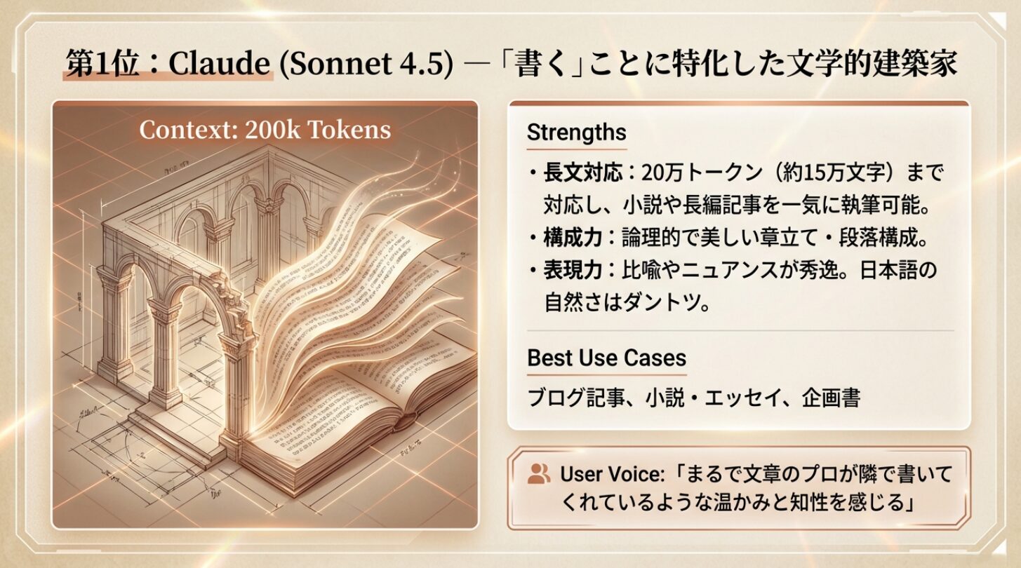 【2026年版】ライティングが得意なAI(LLM)ランキング