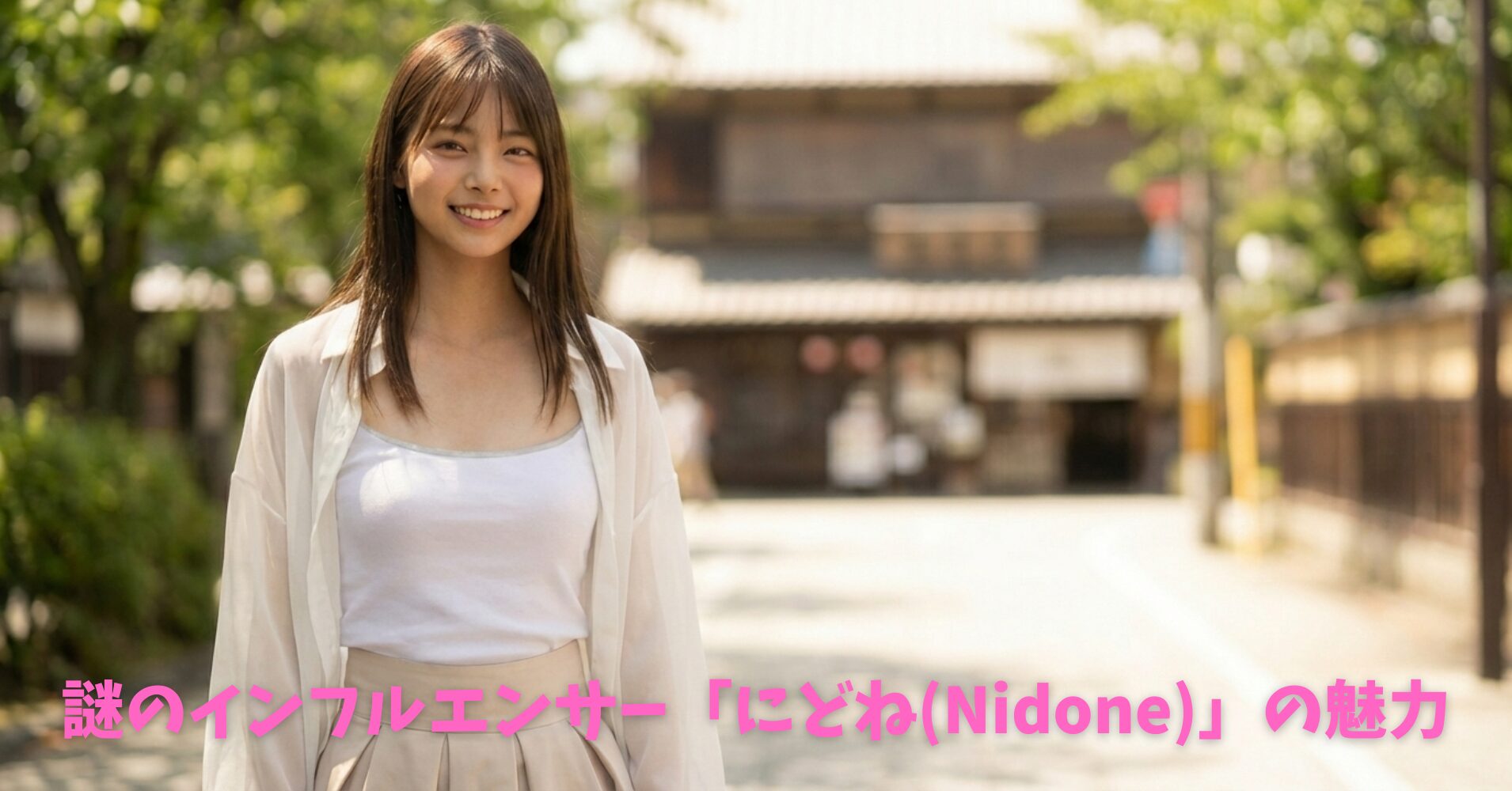 【にどね(Nidone)】謎のインフルエンサーに注目！