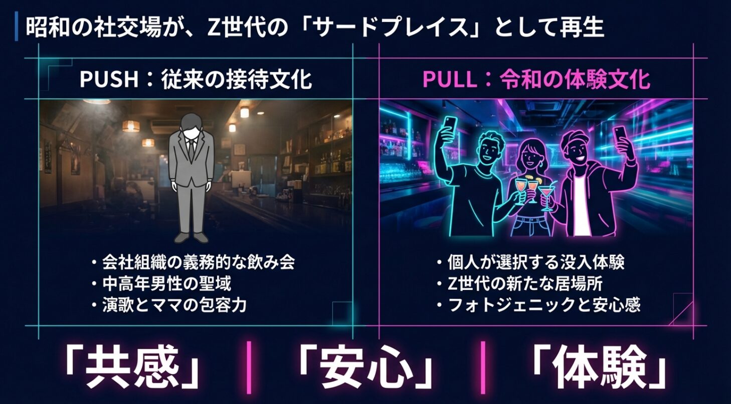 【若者が夢中!】ネオスナック・ネオ酒場が令和の夜を変える!