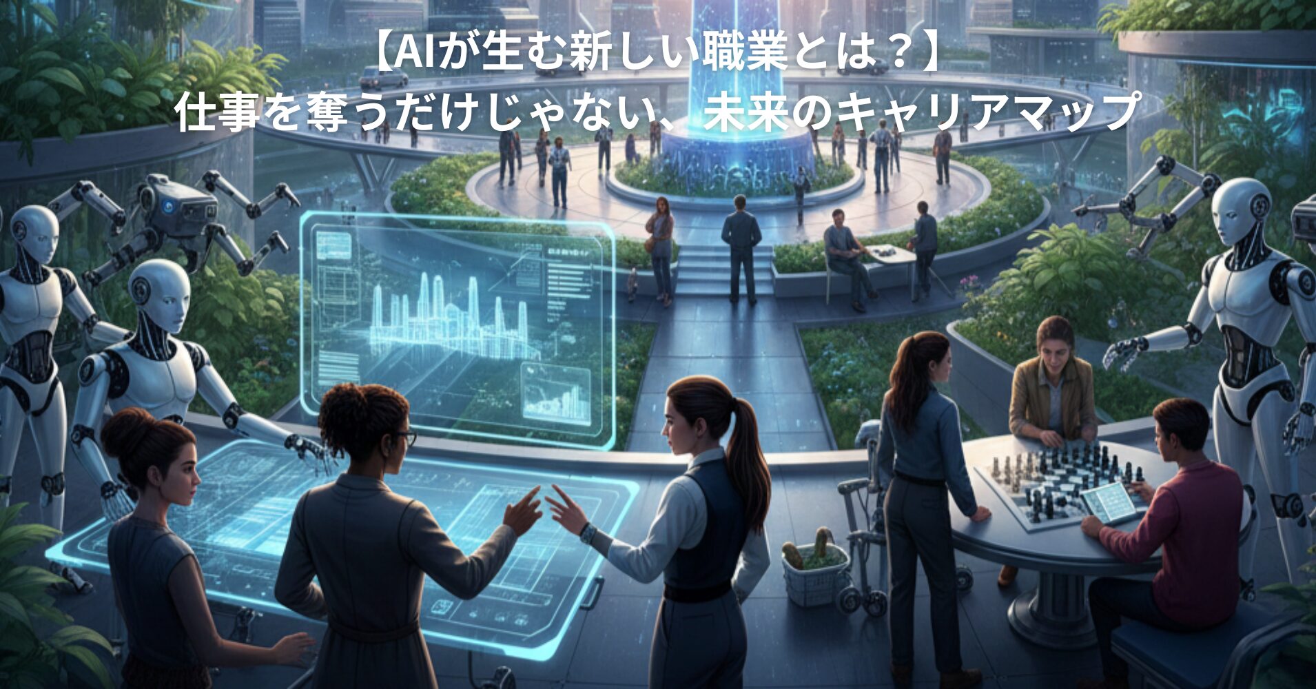【AIが生む新しい職業とは？】仕事を奪うだけじゃない、未来のキャリアマップ