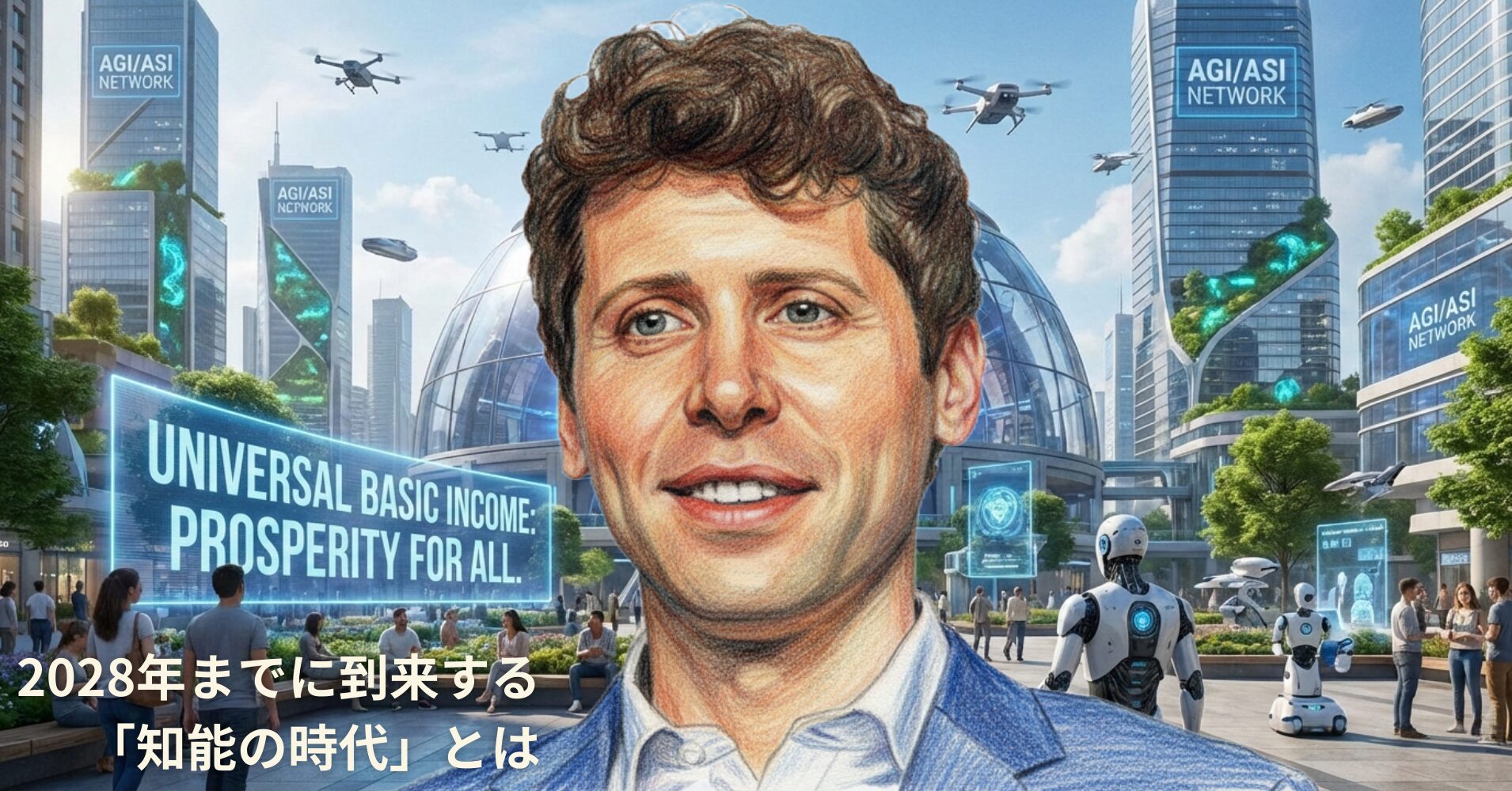 【OpenAIサム・アルトマンCEO】2028年までに到来するASIと「知能の時代」とは
