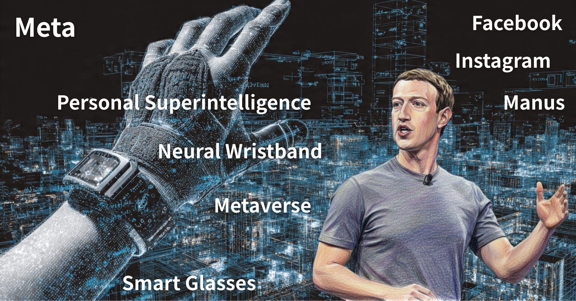 【Metaマーク・ザッカーバーグCEO】個人の知能を拡張する未来予言