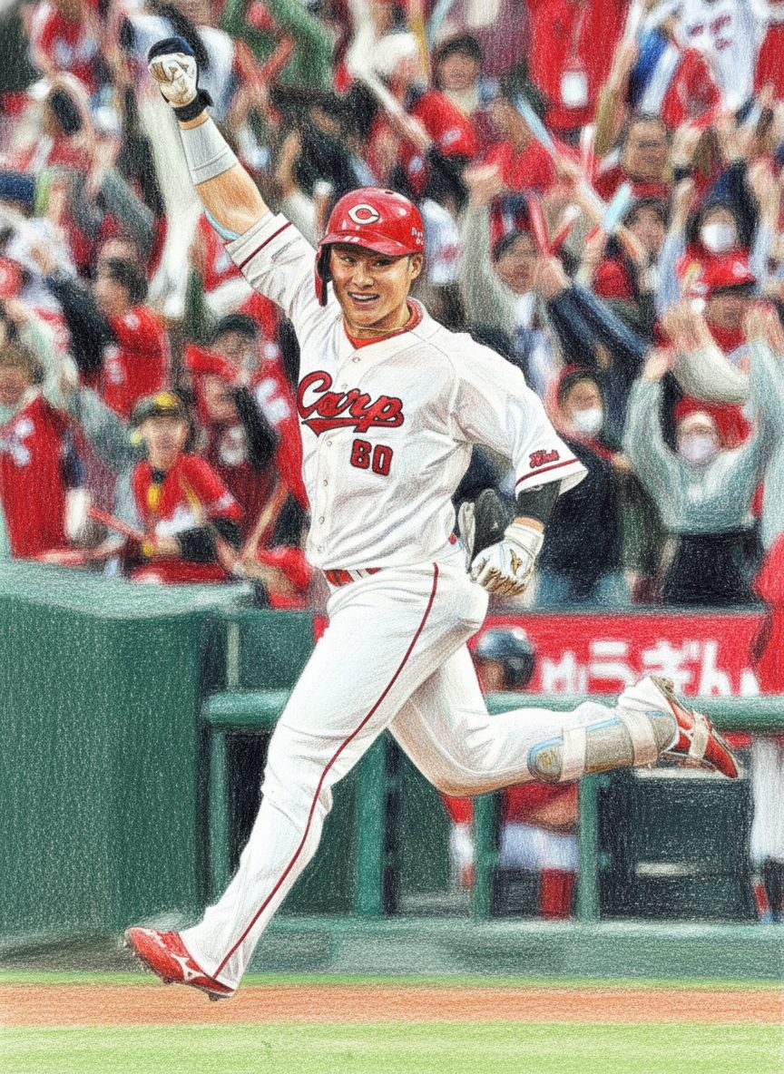 【広島東洋カープ 背番号60 田村俊介】2026年に覚醒か!?