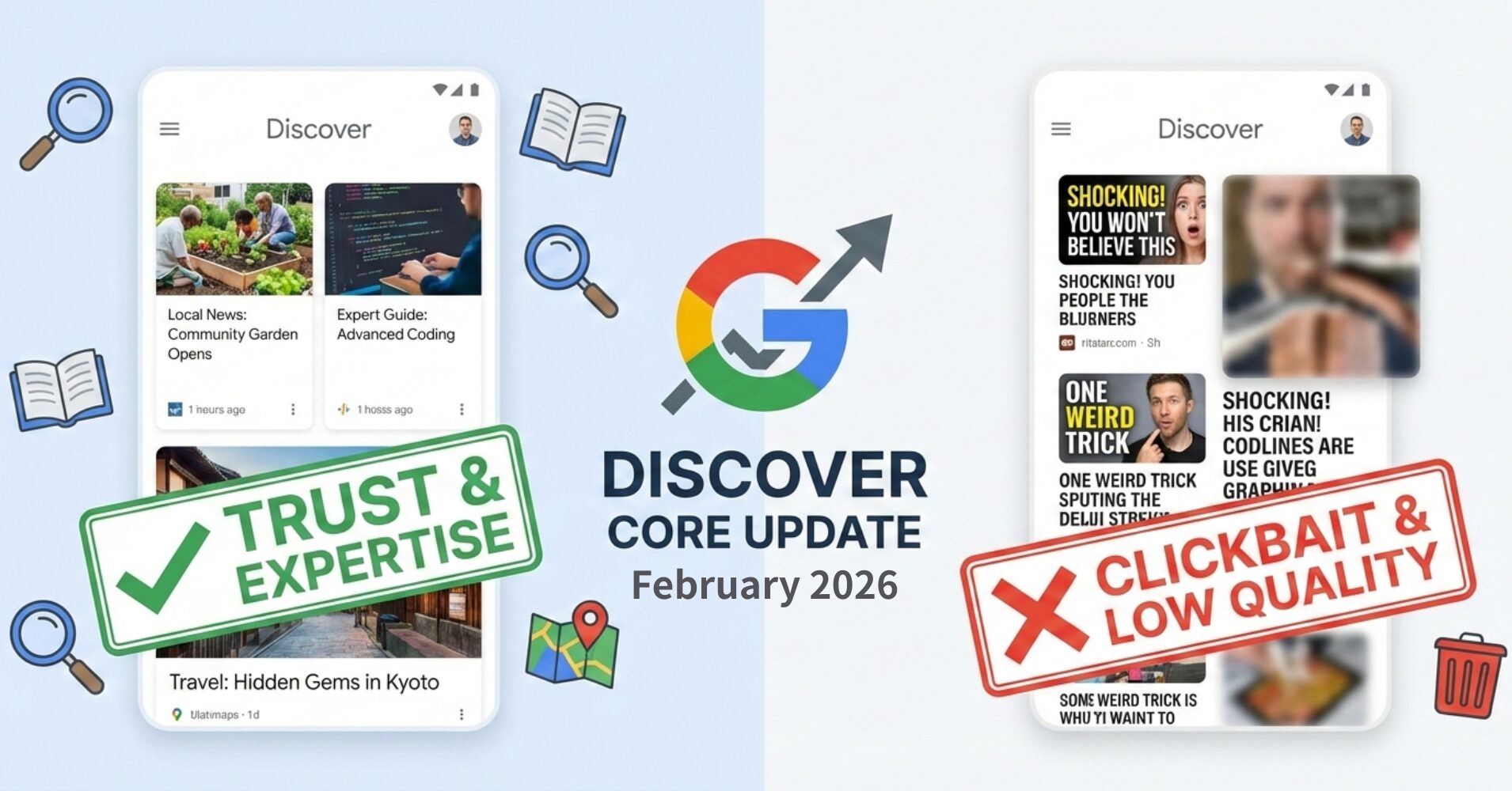 【2026年2月】Google Discoverコアアップデートを発表！