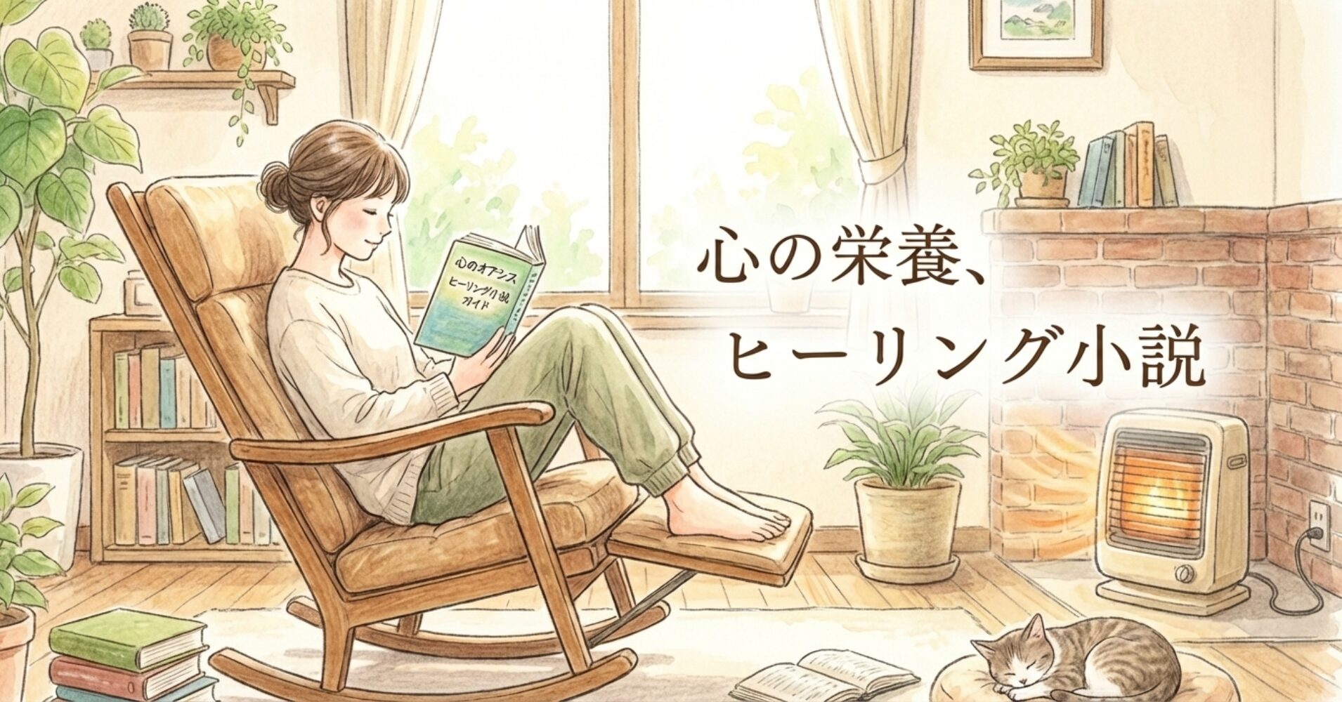 世界中で注目される「ヒーリング小説」とは？心を癒す物語の魅力と話題作