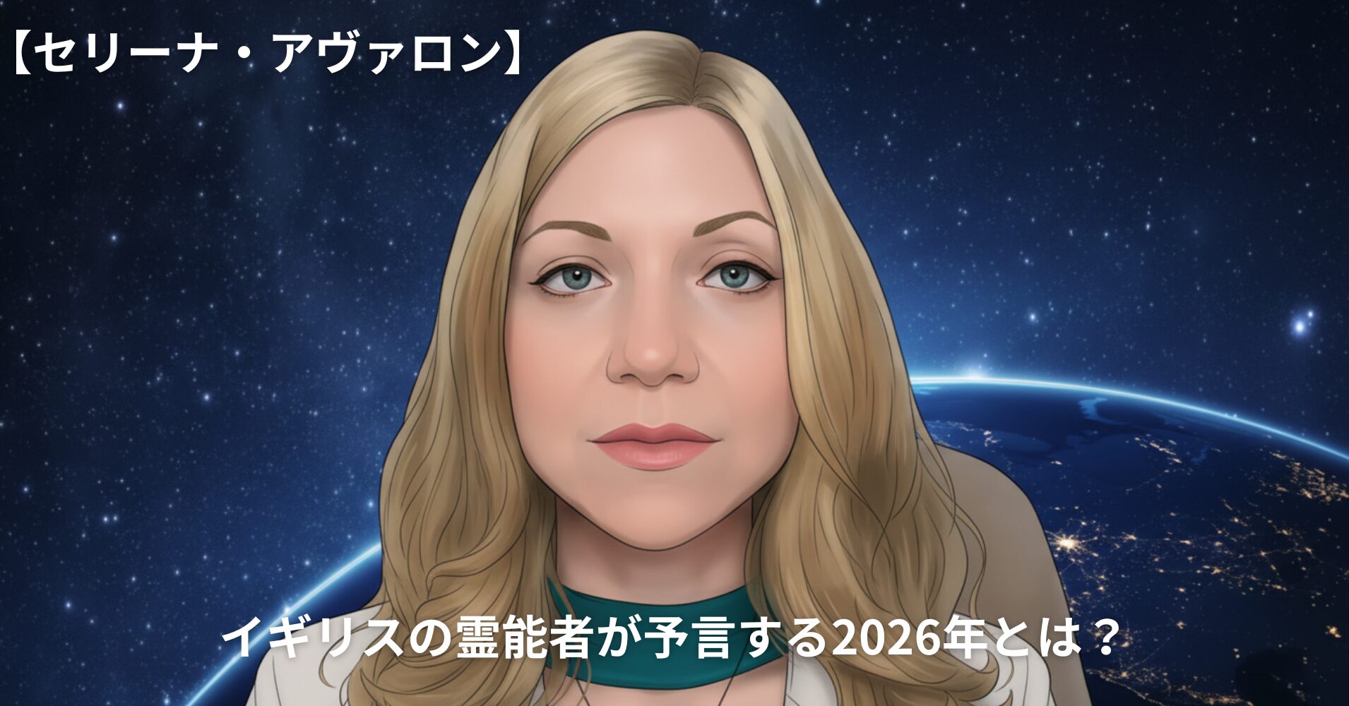 【セリーナ・アヴァロン】イギリスの霊能者が予言する2026年とは？