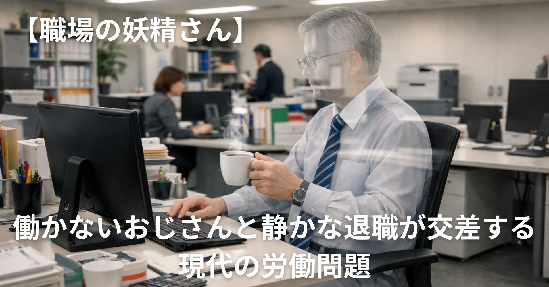 【職場の妖精さん】働かないおじさんと静かな退職が交差する現代の労働問題