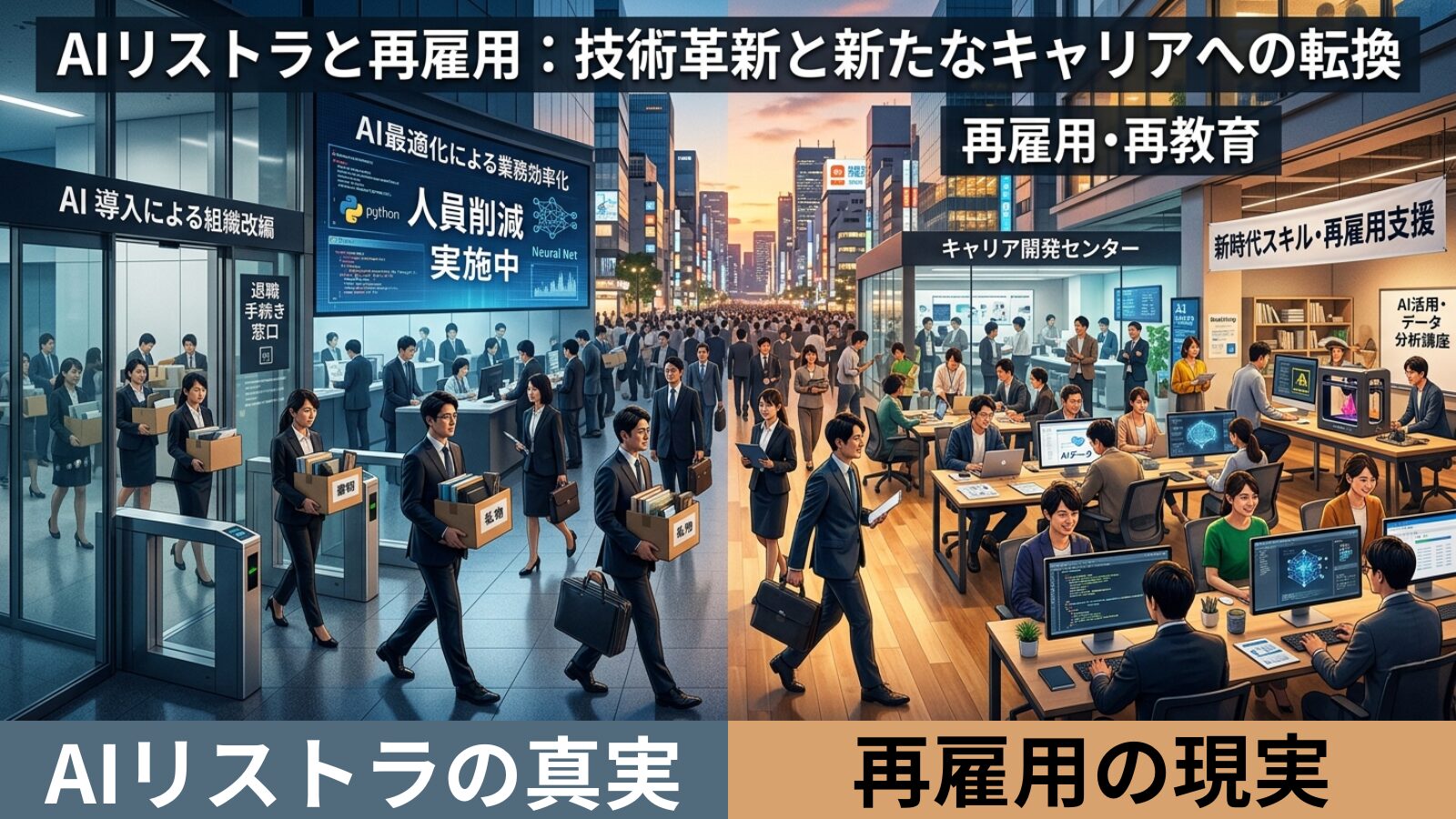【世界と日本の「AIリストラ」の真実】「再雇用」に舵を切る現実