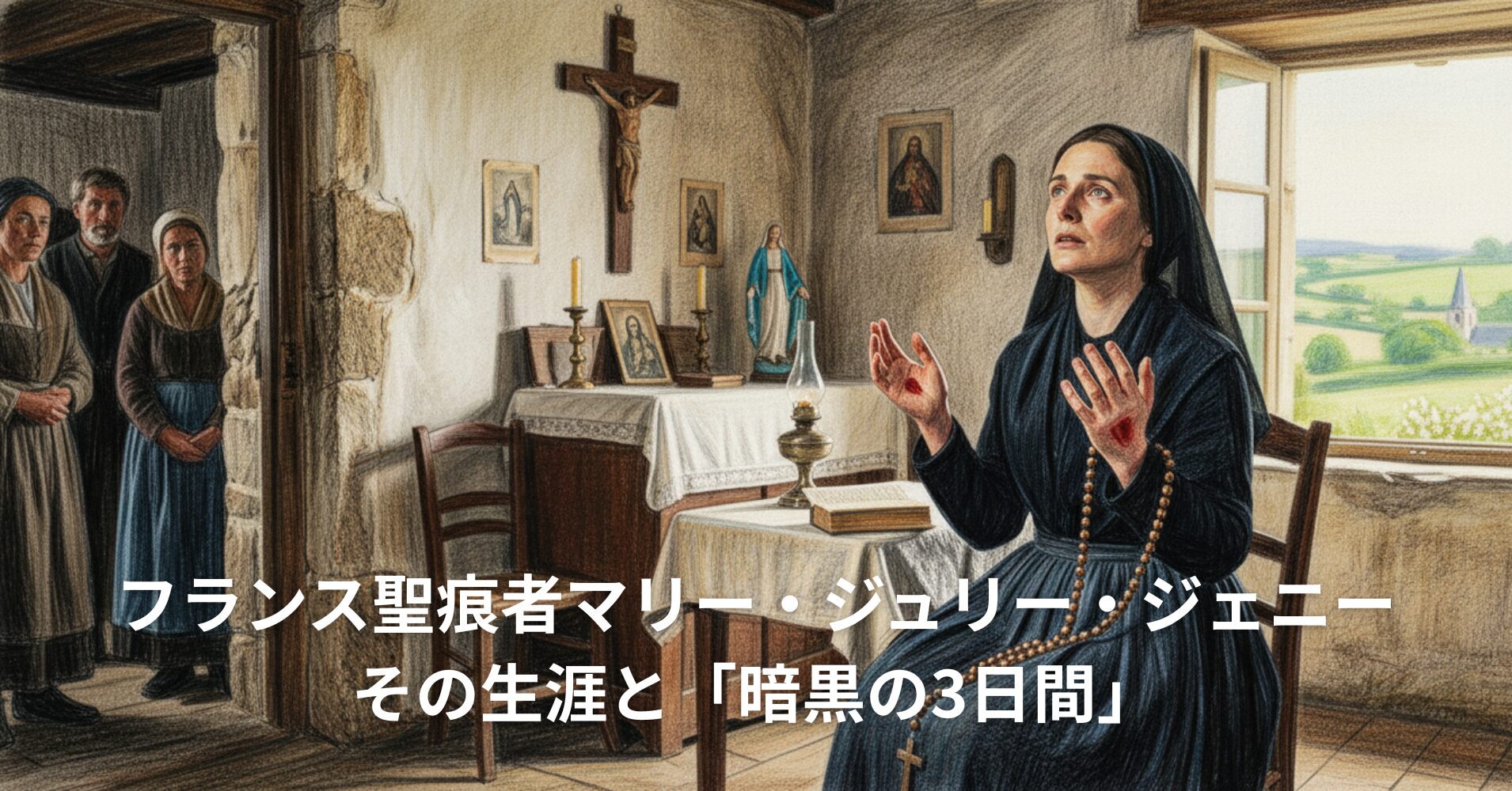【フランスの聖痕者マリー・ジュリー・ジェニー】その生涯と「暗黒の3日間」