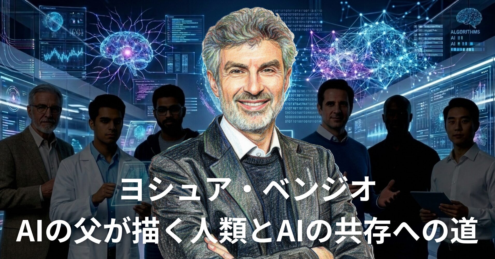 【ヨシュア・ベンジオ】AIの父が描く人類とAIの共存への道