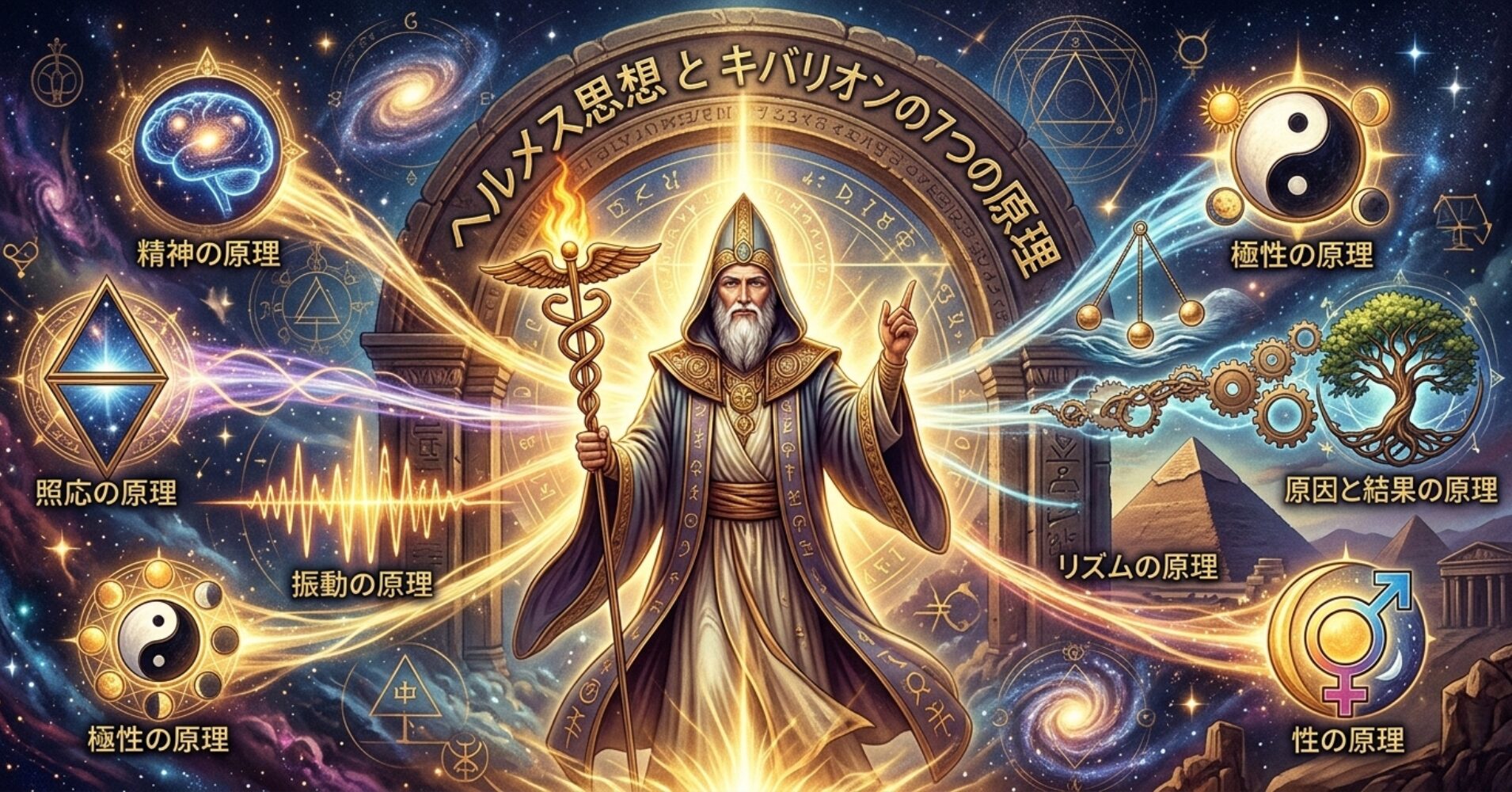 【ヘルメス思想】宇宙法則が動き出すキバリオン7原則と2026年