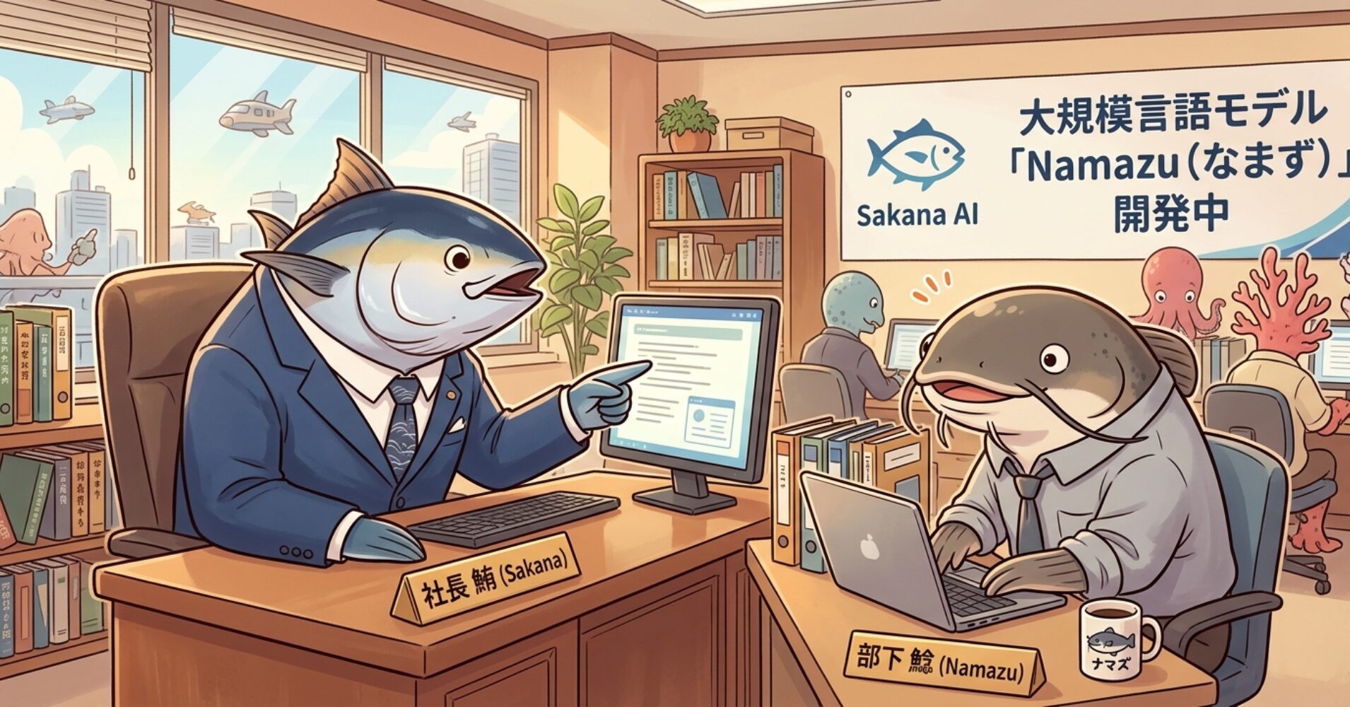 【SakanaAI Namazu とは？】国産大規模言語モデルの実力とは
