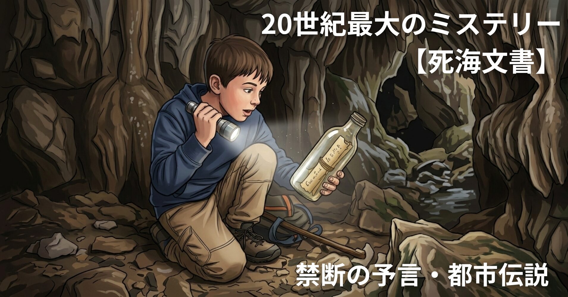 20世紀最大のミステリー【死海文書】禁断の予言・都市伝説