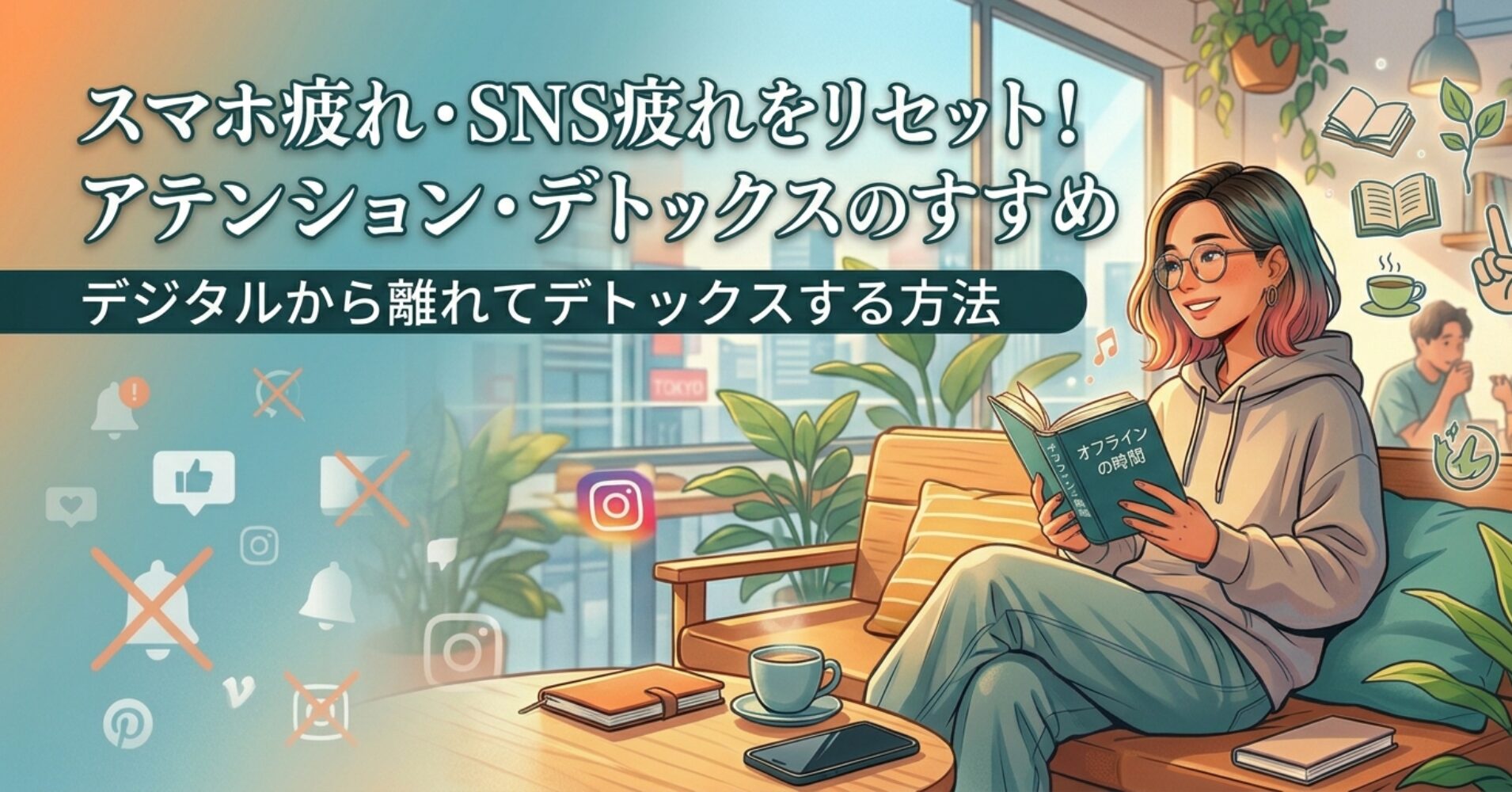 【アテンション・デトックス】スマホ疲れのZ世代に学ぶ新トレンド