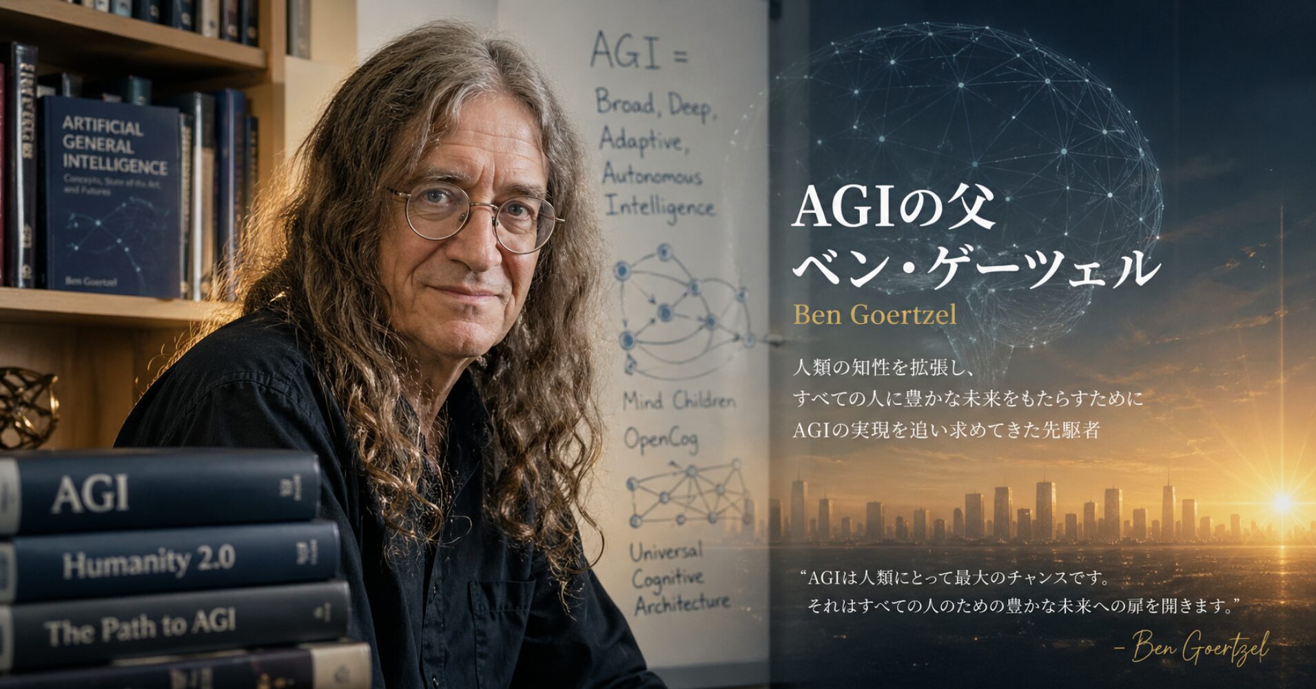 【AGIの父ベン・ゲーツェルが警鐘】将来訪れる仕事の黙示録とは