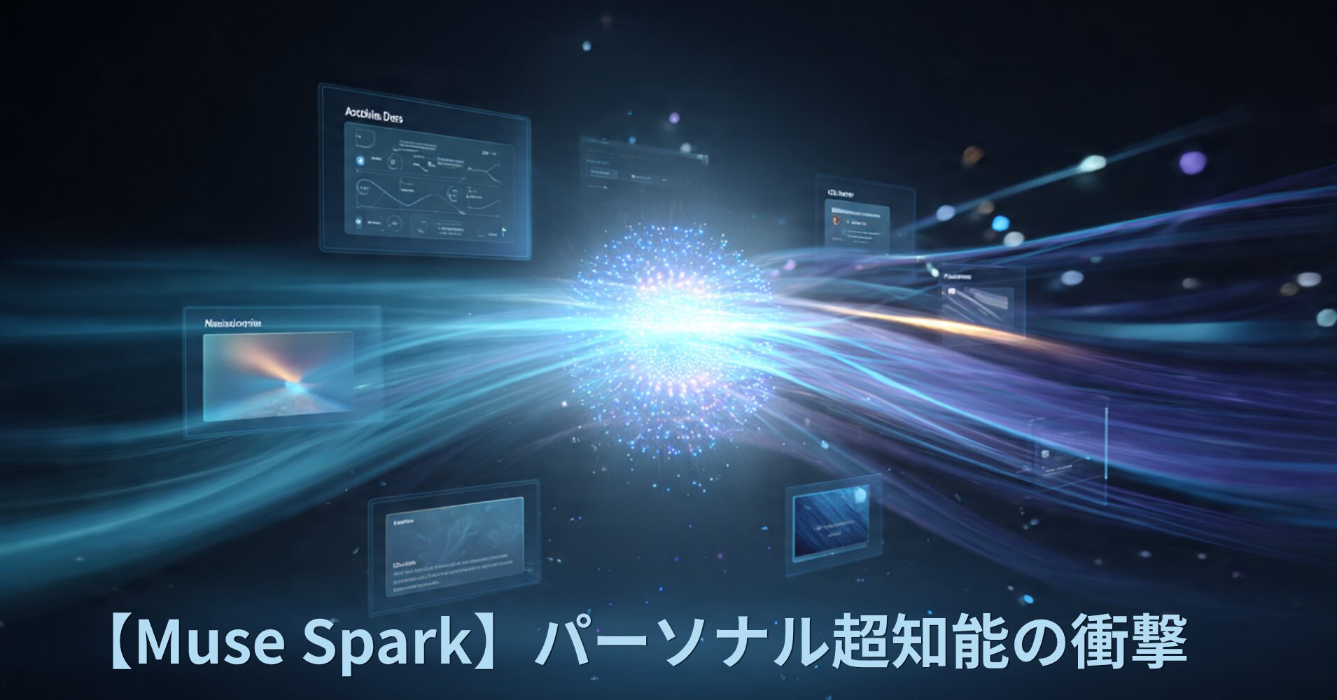 【Meta Muse Spark】パーソナル超知能の衝撃と全貌