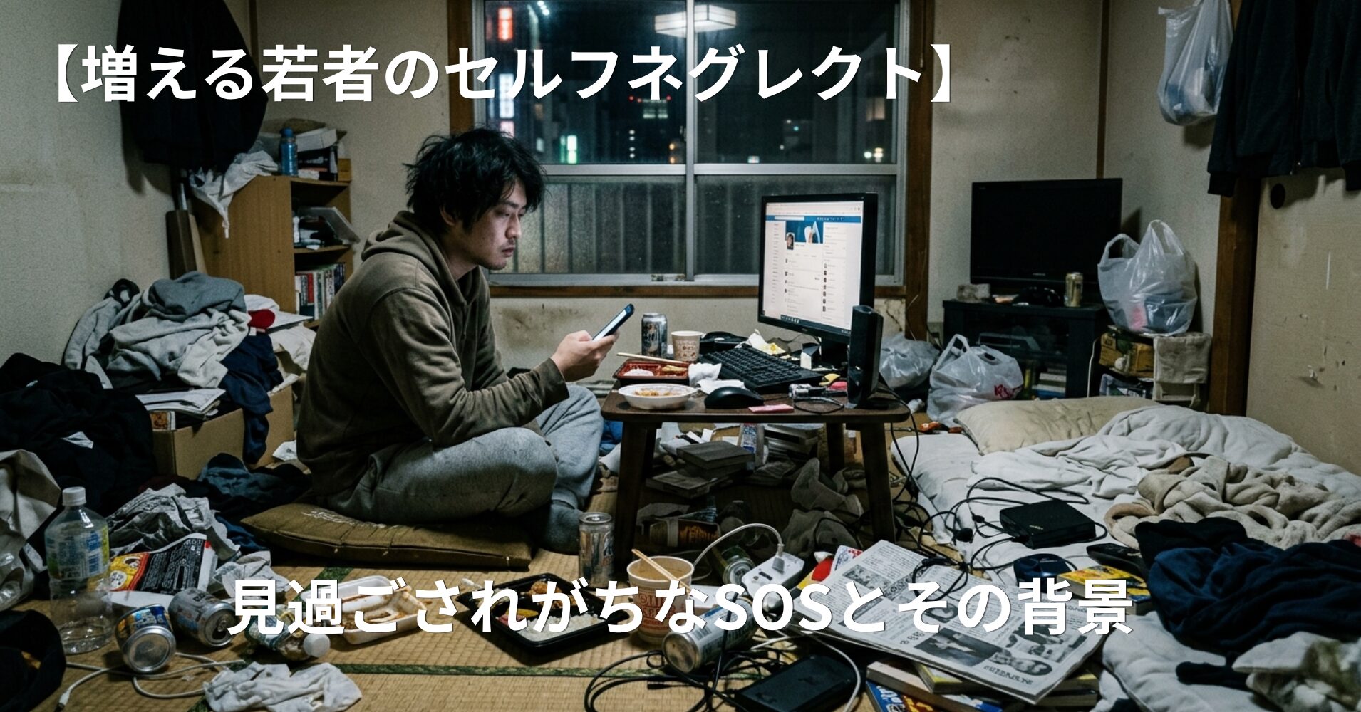 【増える若者のセルフネグレクト】見過ごされがちなSOSとその背景