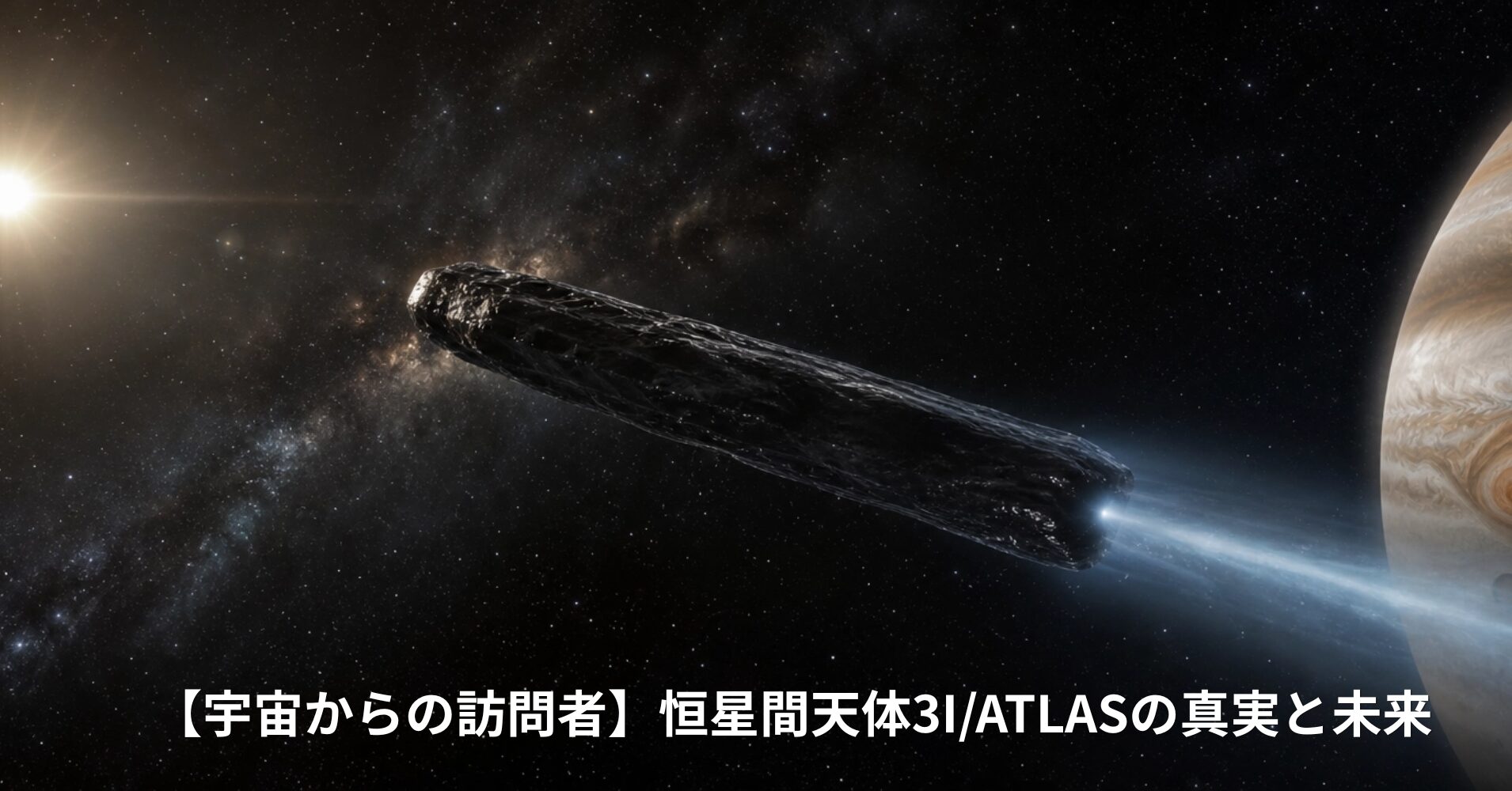 【宇宙からの訪問者】恒星間天体3I/ATLASの驚くべき真実と未来