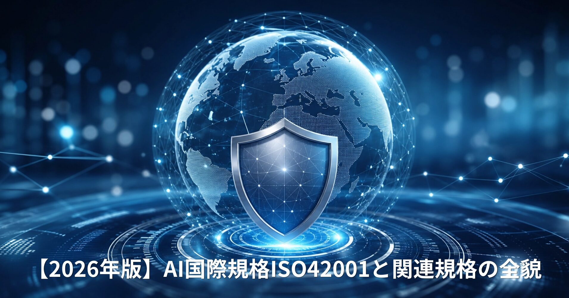 【2026年版】AI国際規格ISO42001と関連規格とは？