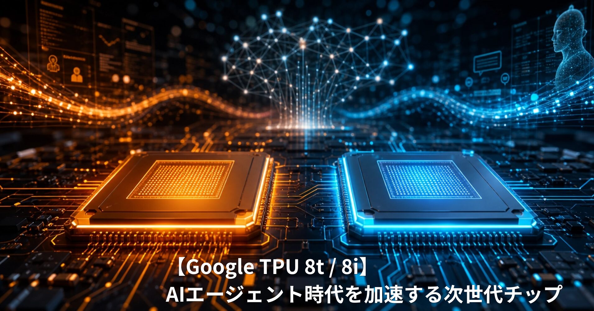 【Google TPU 8t / 8i】AIエージェント時代を加速する次世代チップ