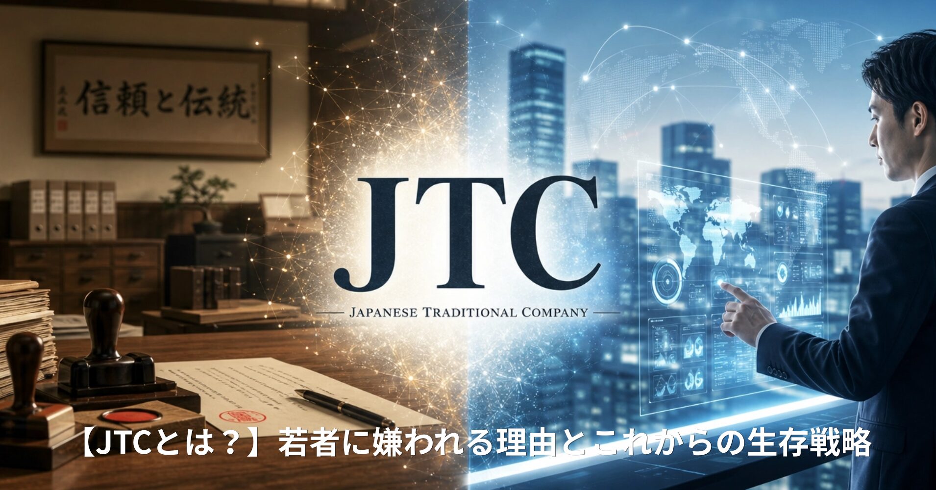 【JTCとは？】若者に嫌われる理由とこれからの生存戦略